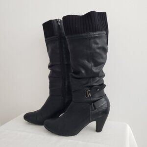ALDO black boots Size 7 with heels